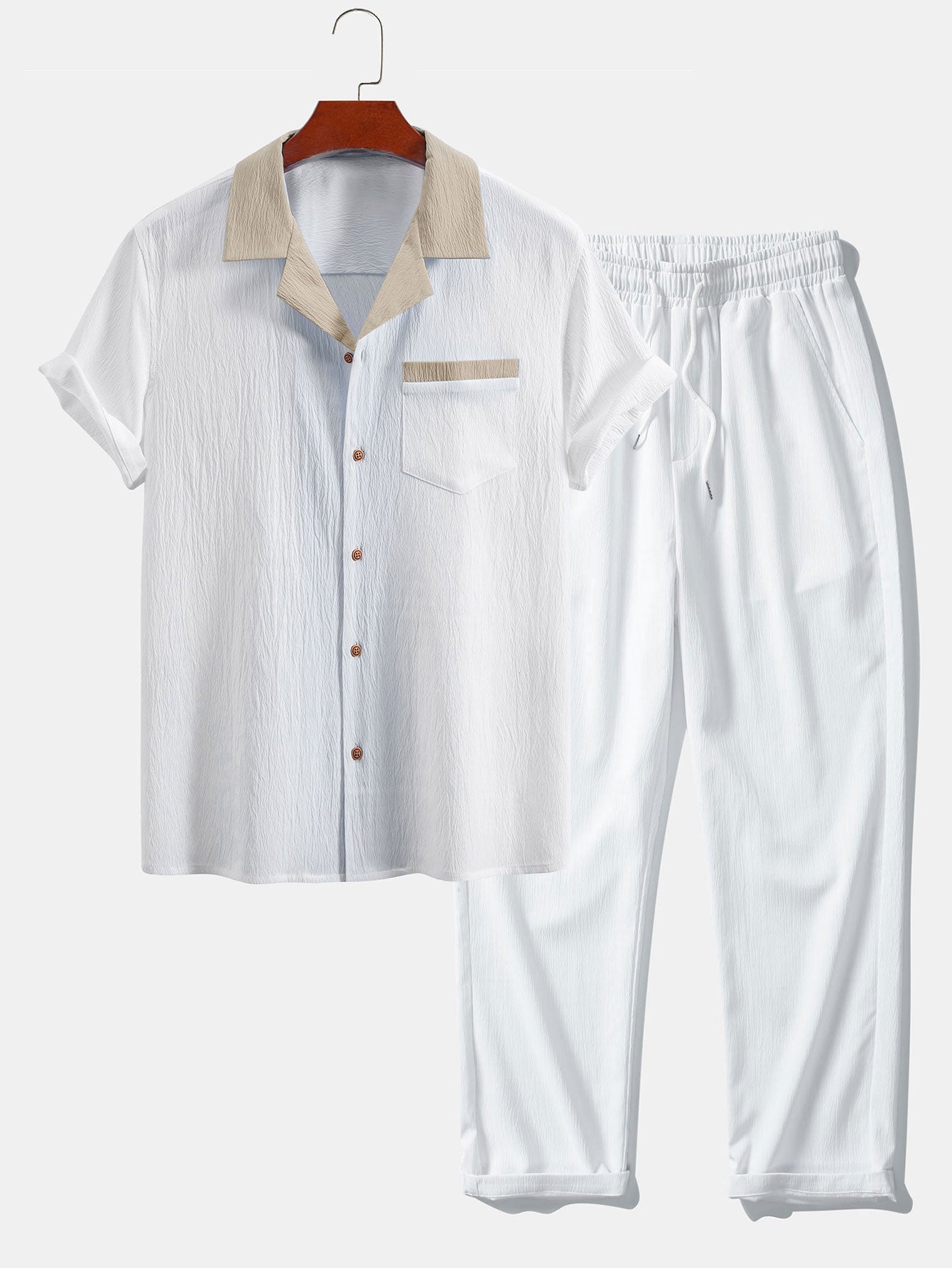 Tan & White / 2XL