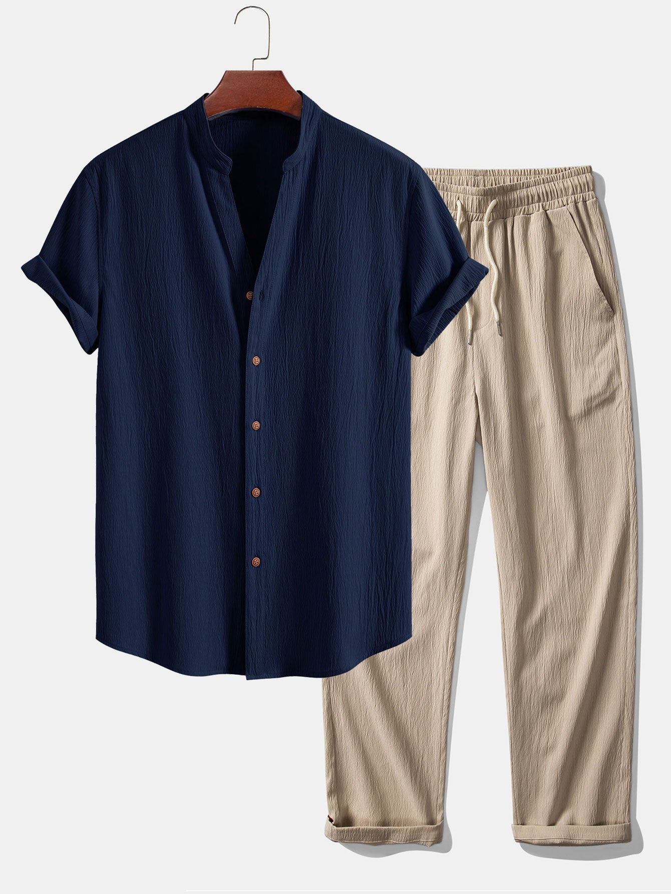 Navy & Tan / 2XL